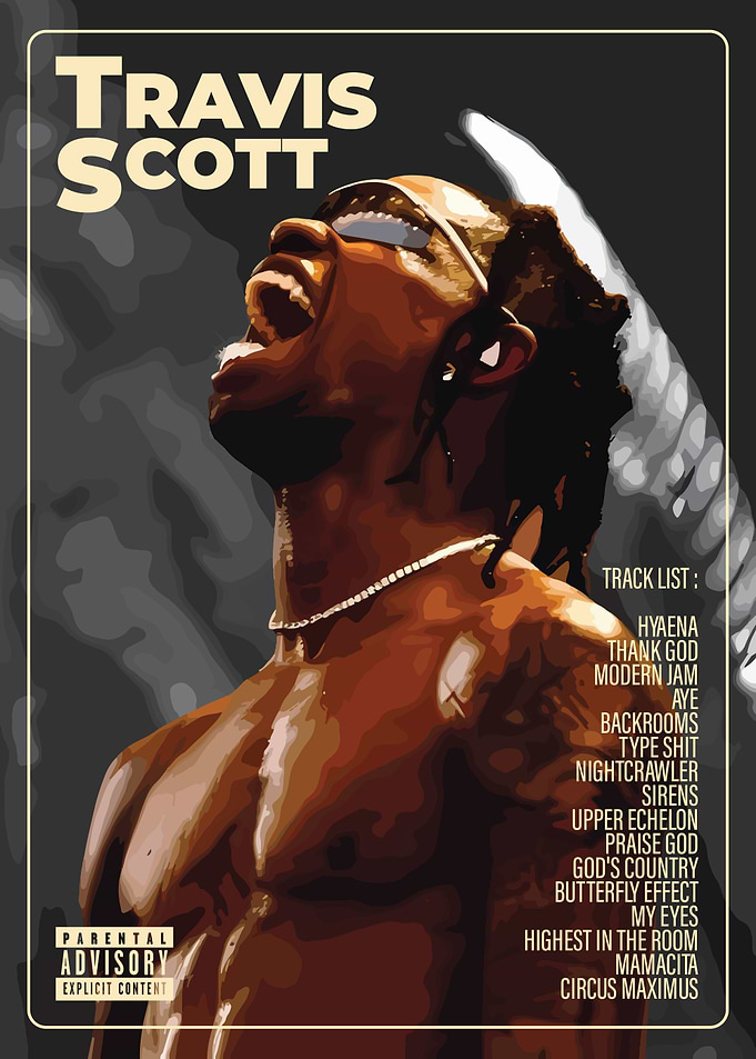 Travis Scott Album Cover