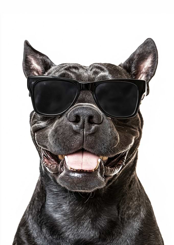 Cool Cane Corso Dog in Sunglasses