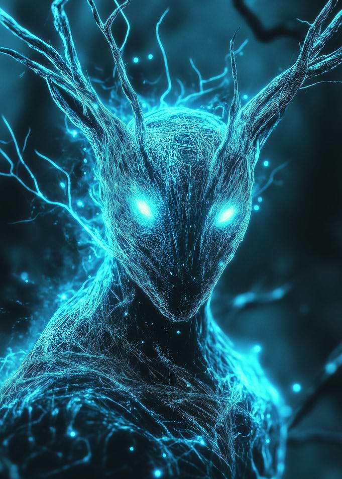 Glowing Forest Spirit