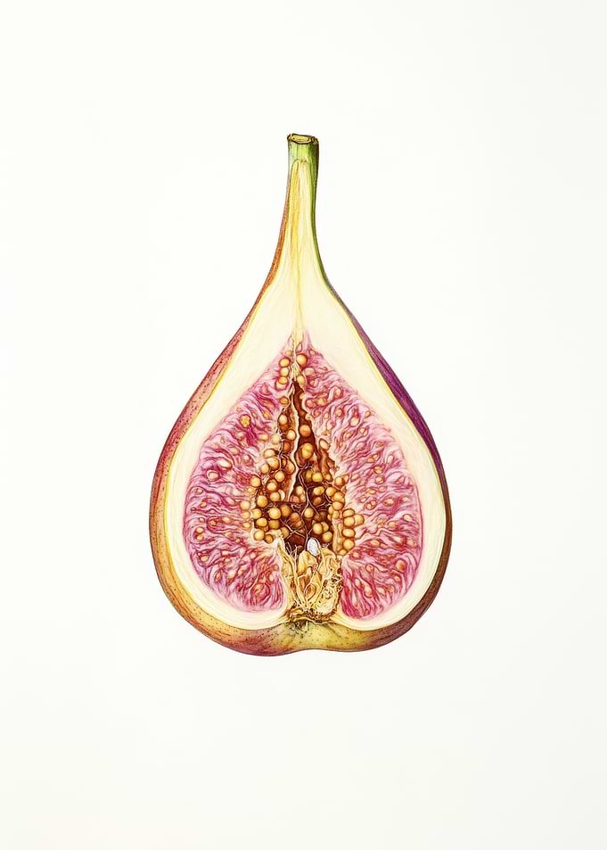 Half Fig Illustration