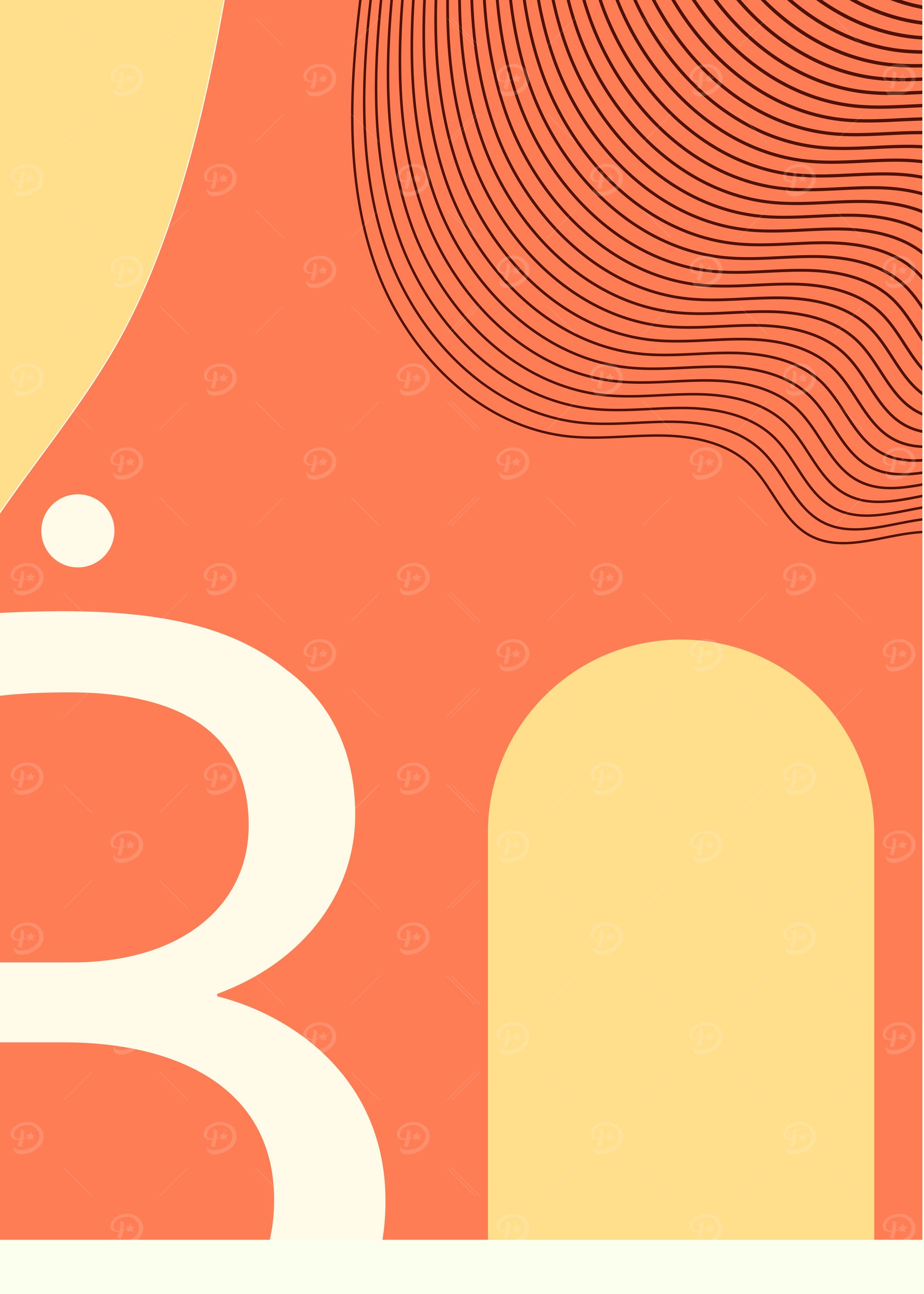 Abstract Geometric Art Print