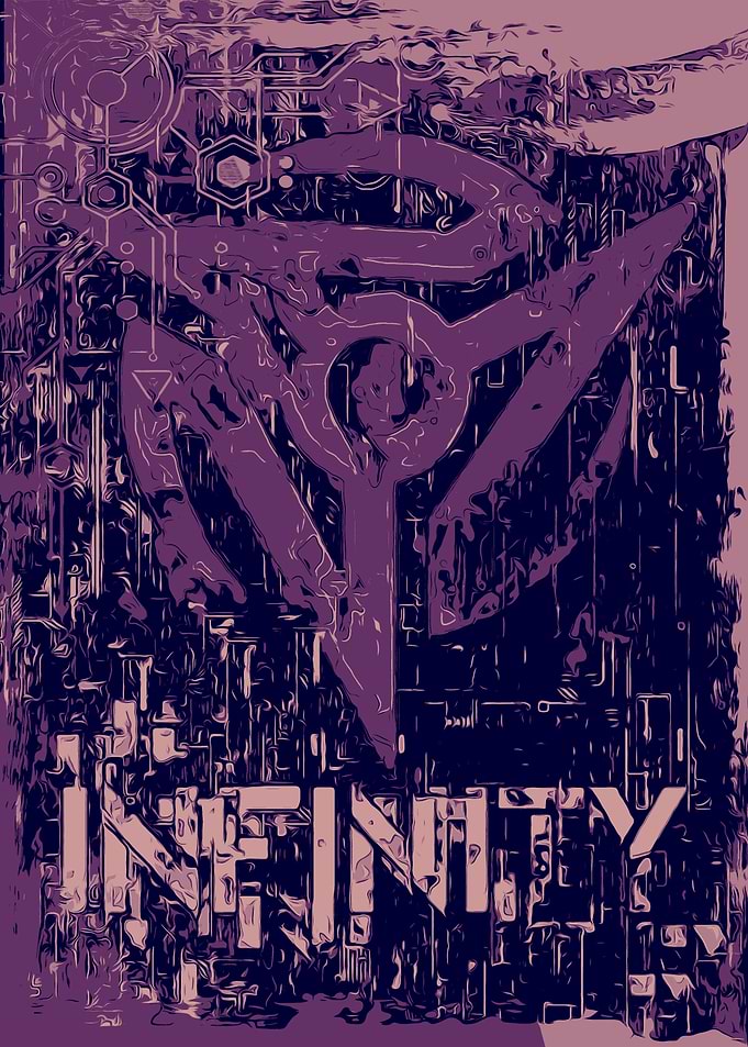 Infinity Symbol Abstract Art