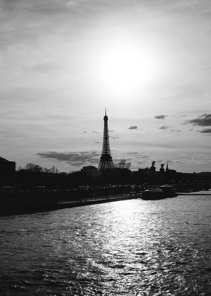 Eiffel Tower Silhouette