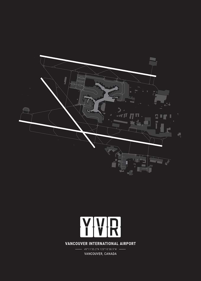 Vancouver Airport Layout