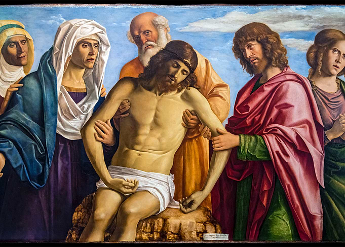 Lamentation of Christ Painting