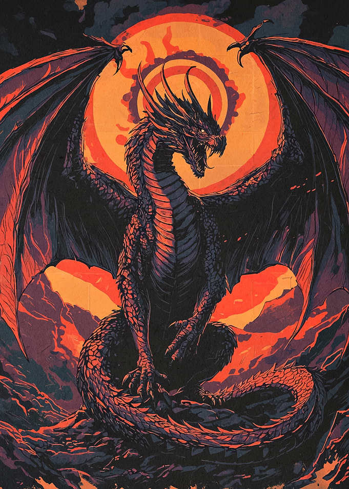 Dragon Wings Spread