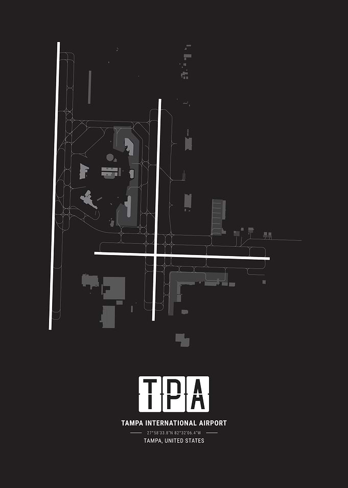 Tampa International Airport Map