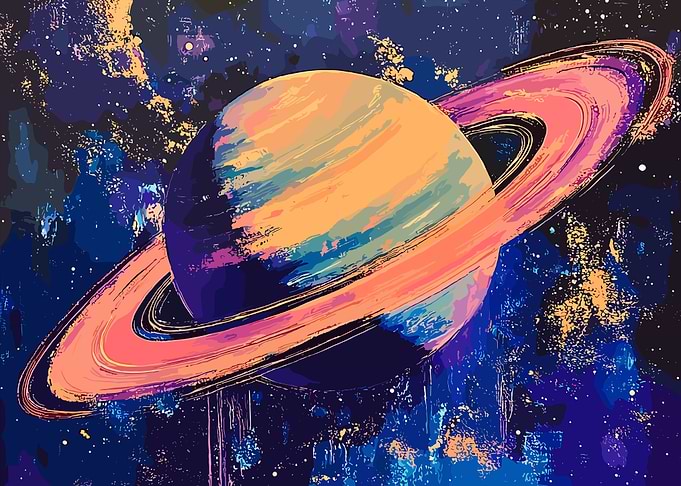 Saturn in Space