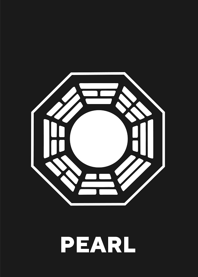 Lost Dharma Initiative Pearl Symbol