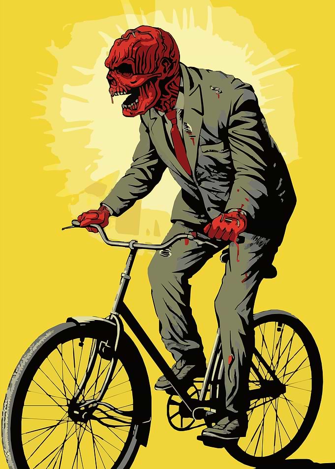 Zombie on a Bike