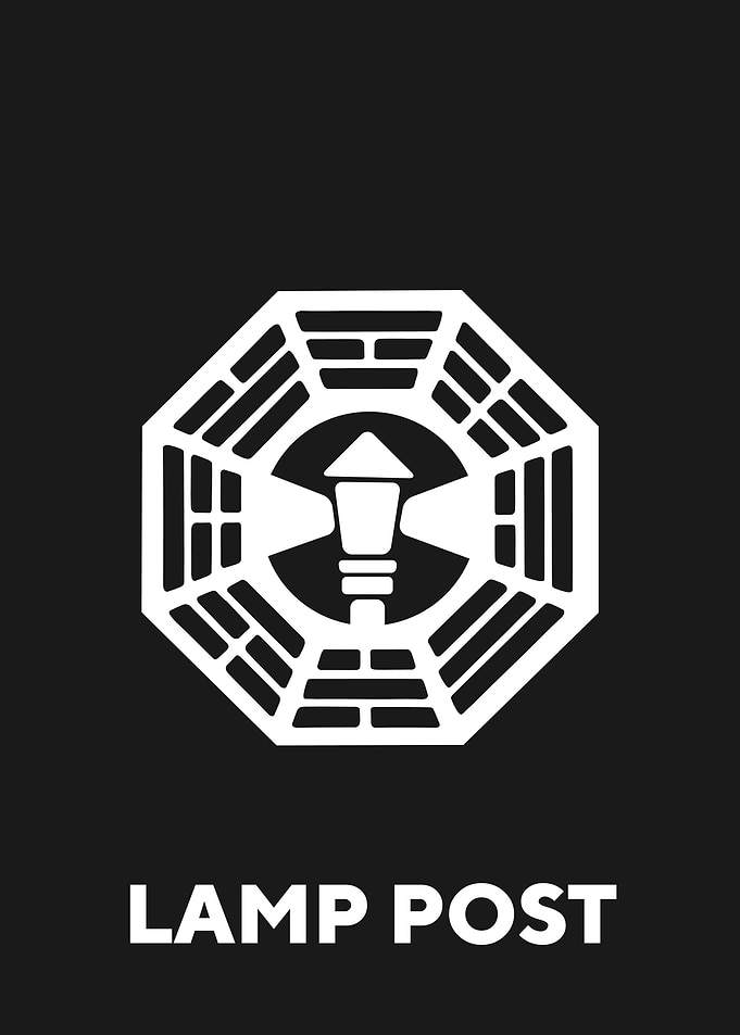 Lost TV Lamp Post Symbol