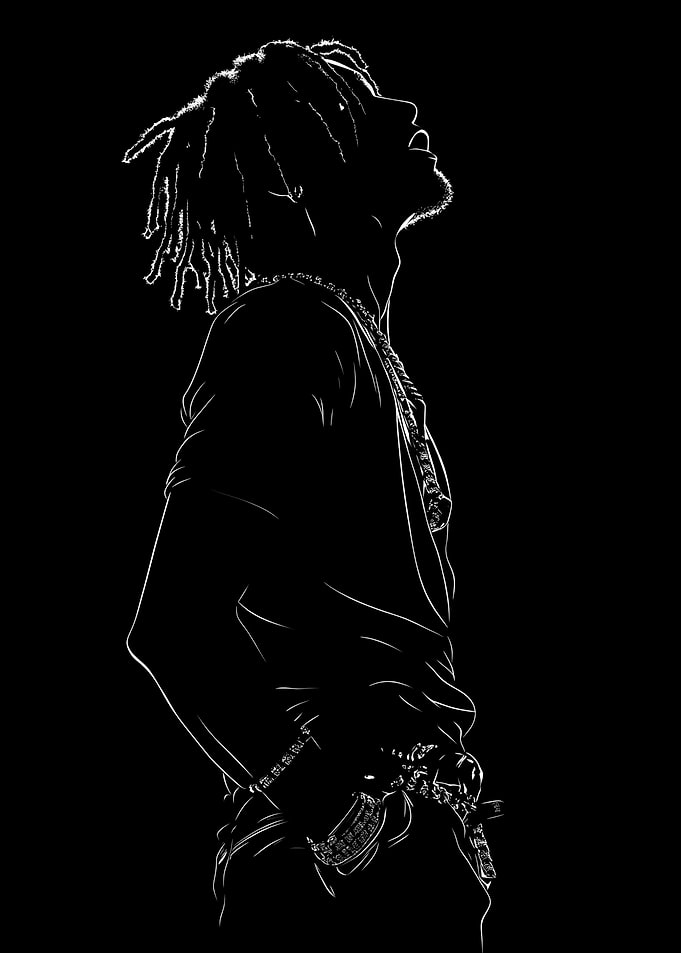 Rapper Legend Trippie Redd Art
