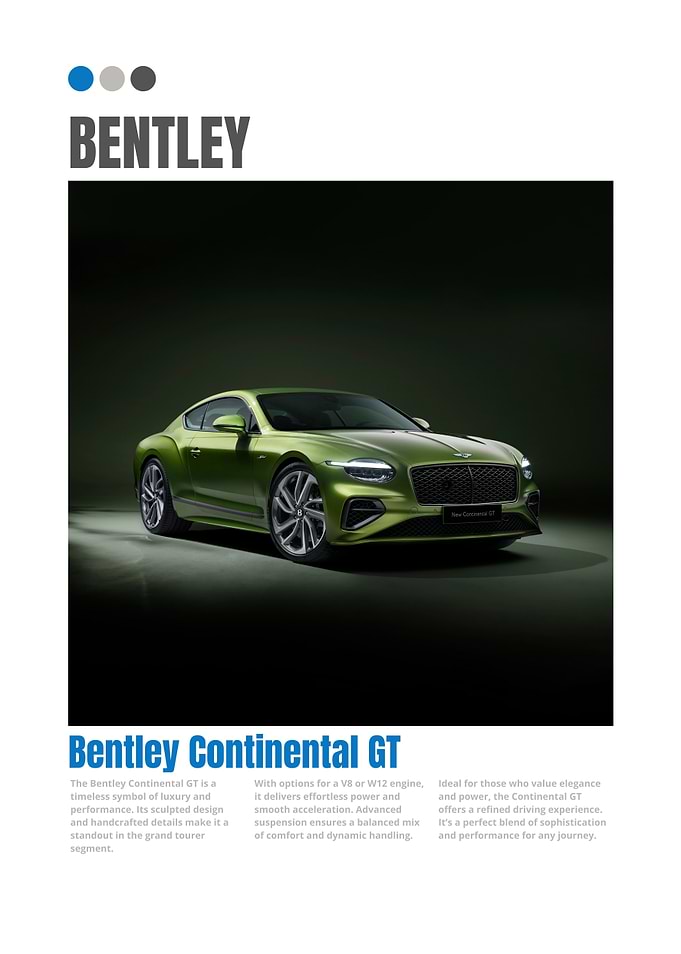 Bentley Continental GT Green