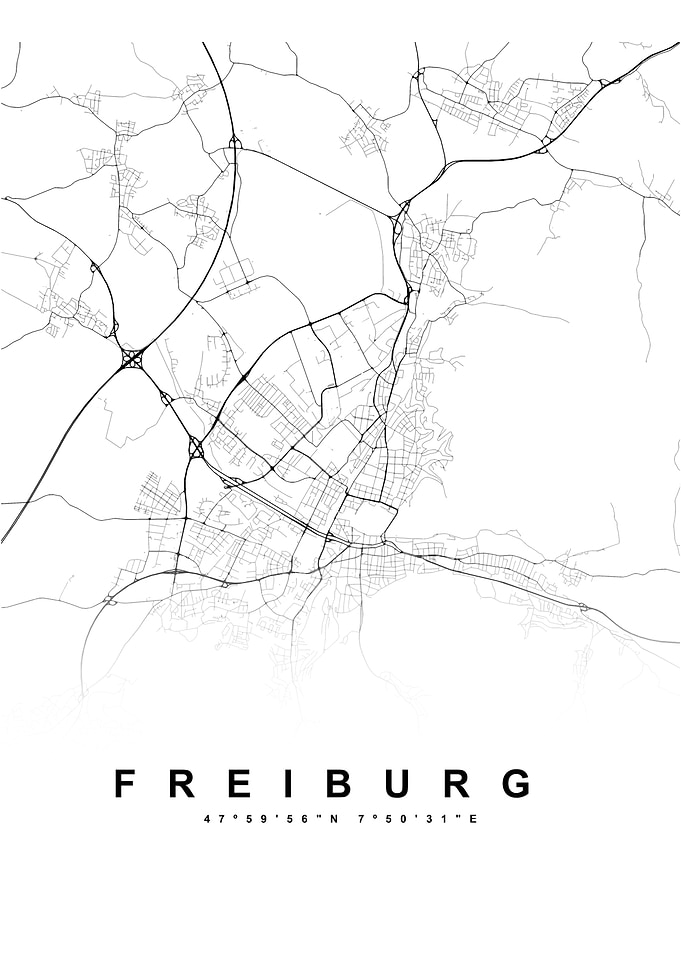 Freiburg City Map