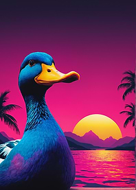 Duck Sunset