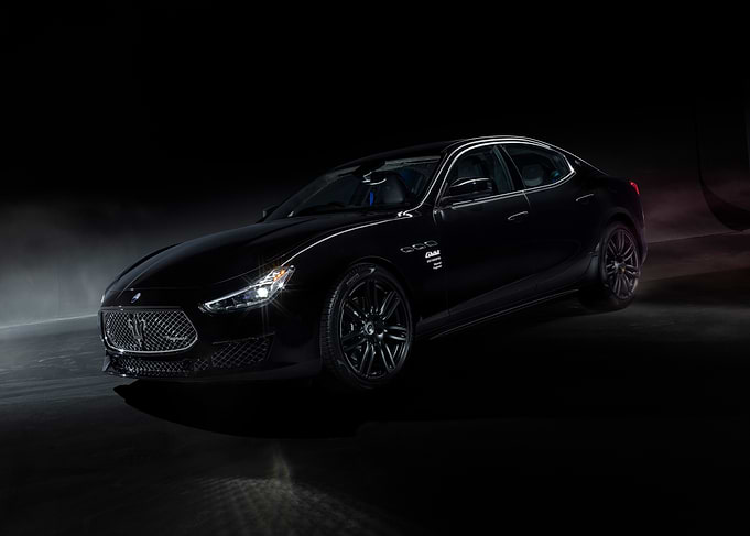 Black Maserati Ghibli