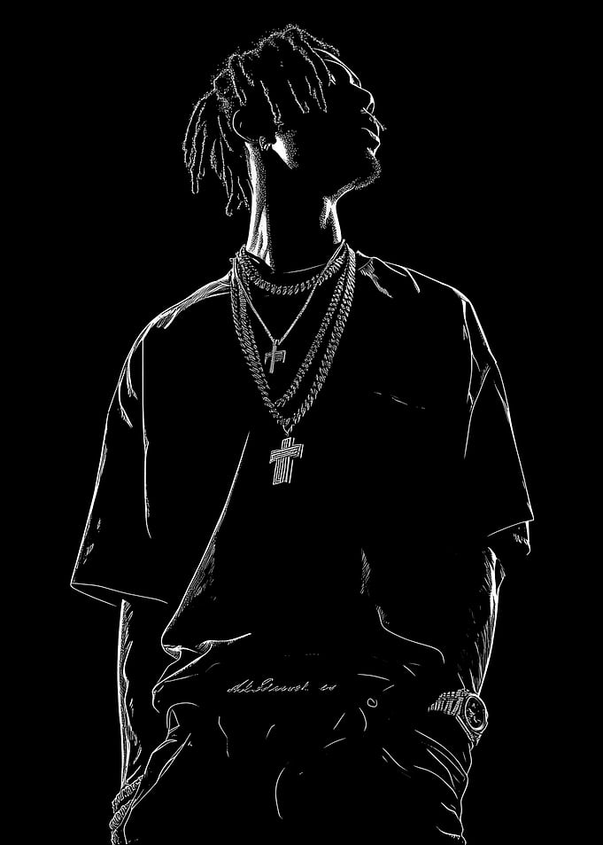 Rapper Legend Travis Scott Poster Art