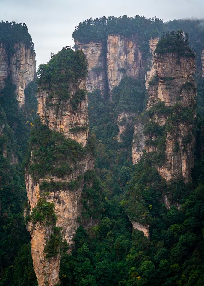 Tall Mountain Peaks