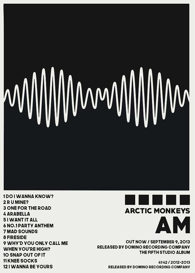 Arctic Monkeys AM Album Cover