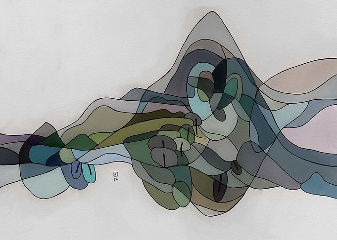 Abstract Landscape Art