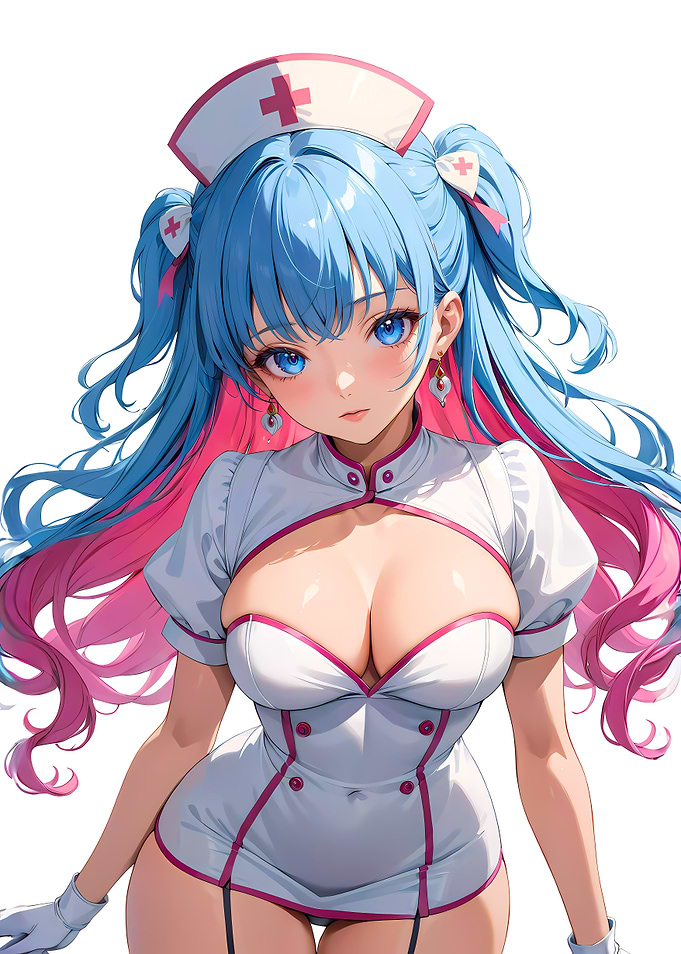 Sexy Anime Nurse Babe