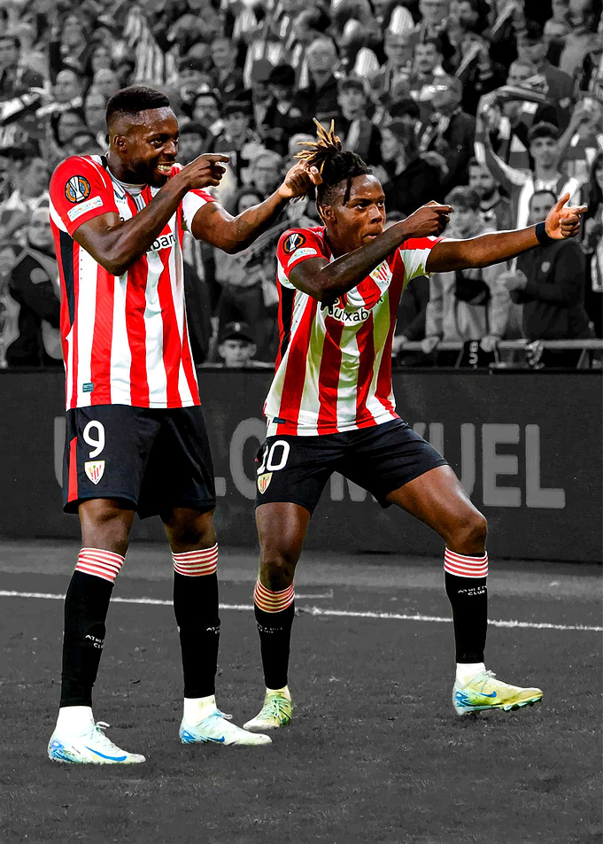 Nico Wiliams and Inaki Williams
