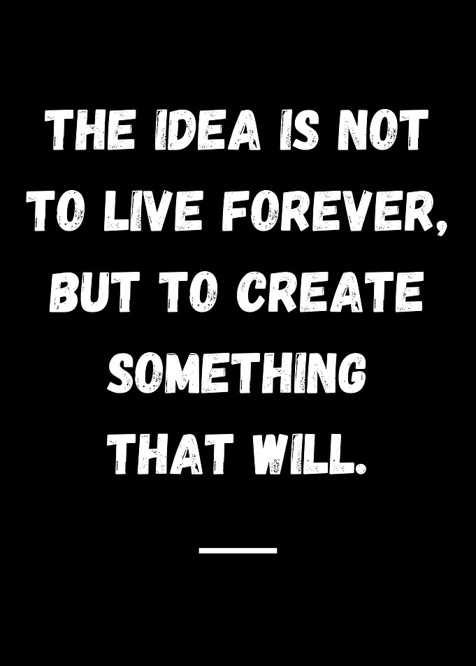Create Something Lasting
