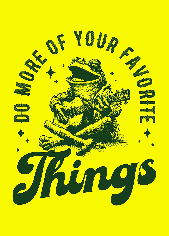 Frog Playing Guitar