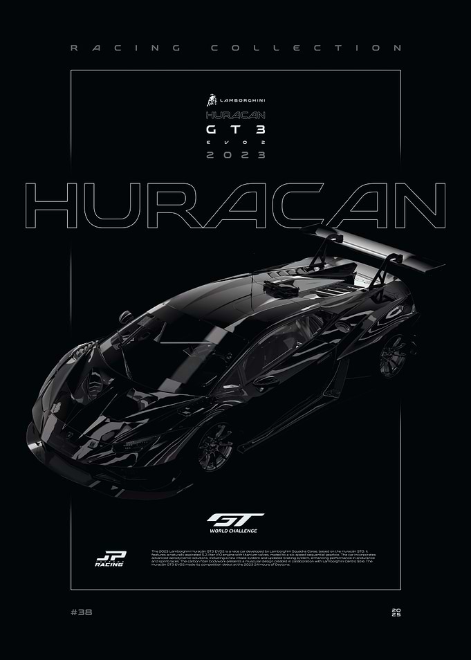 Lamborghini Huracan GT3 Evo2 2023