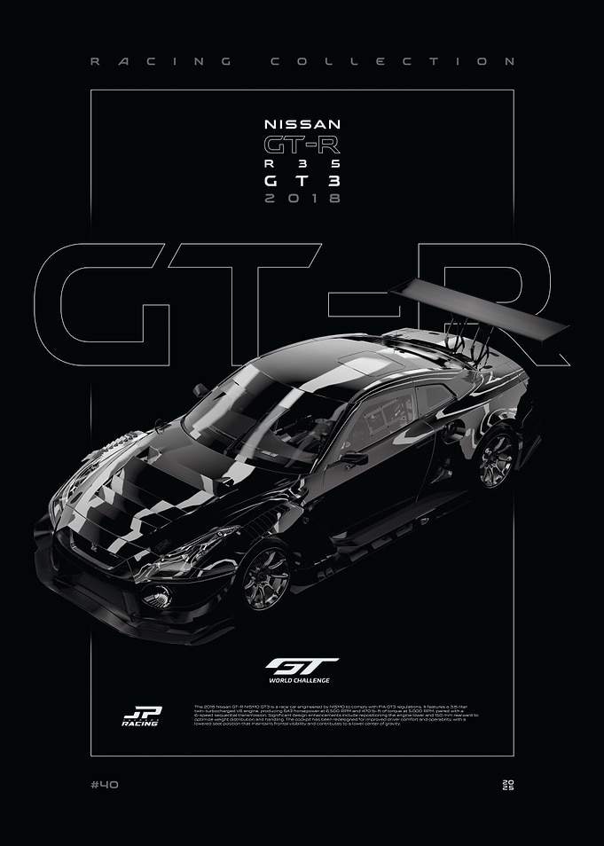 Nissan GTR R35 GT3 2018