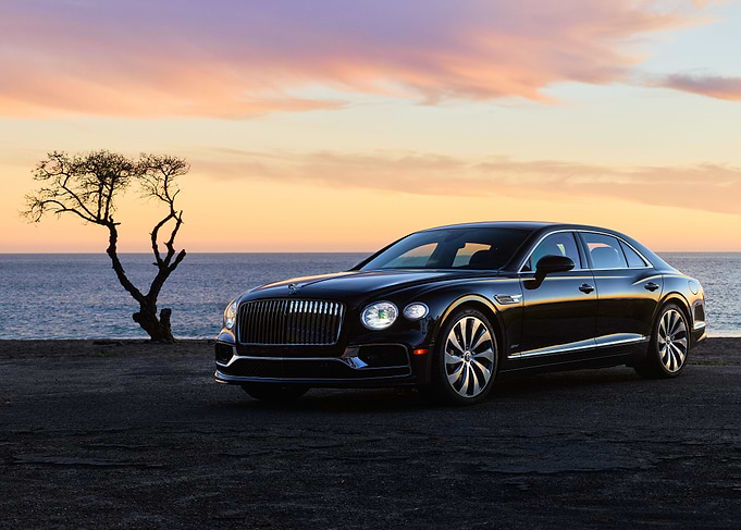 Black Bentley Flying Spur