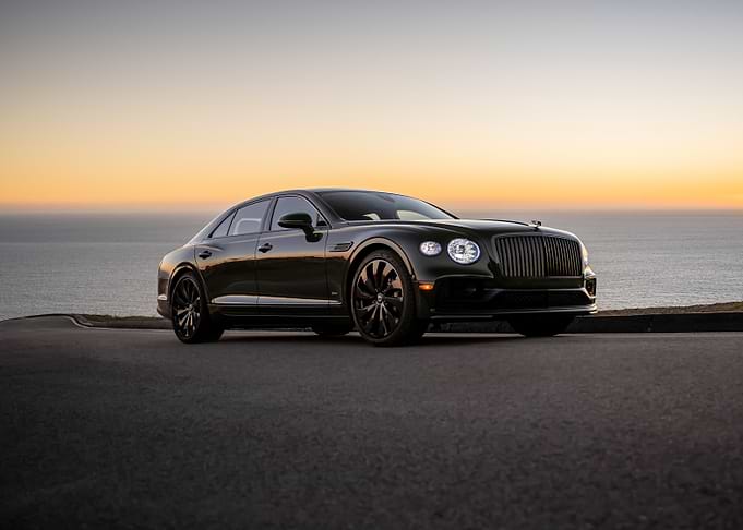 Dark Green Bentley Continental