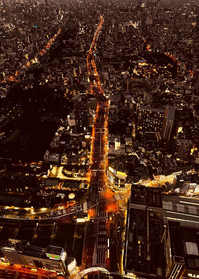 Osaka At Night