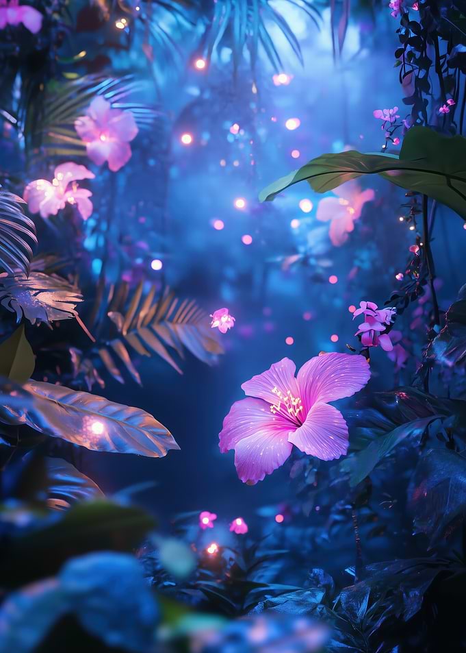 Enchanted Jungle Bloom