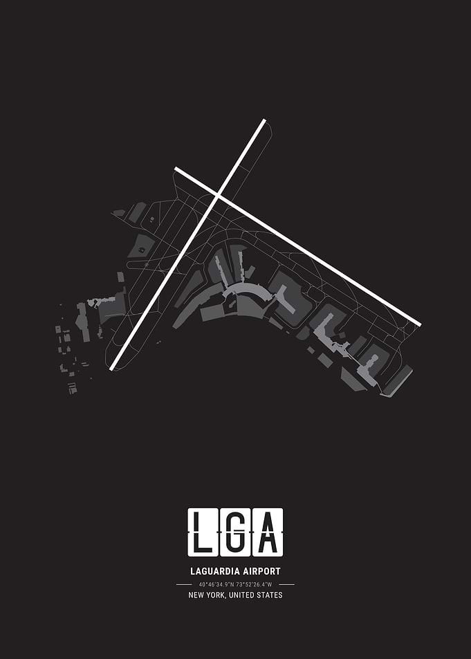 LaGuardia Airport Map