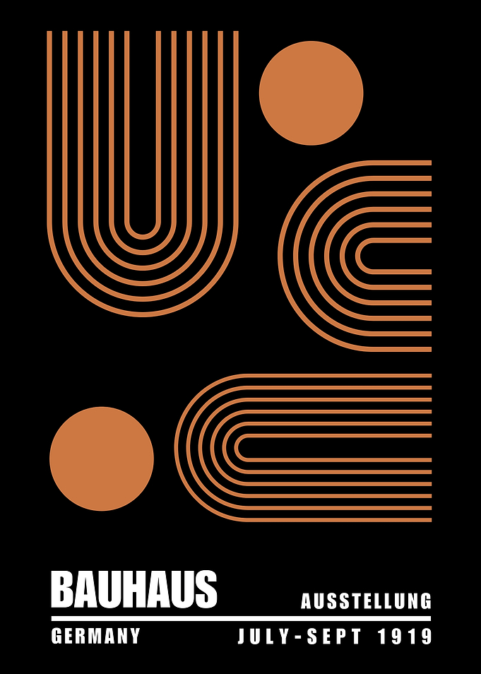 Bauhaus Geometric Art