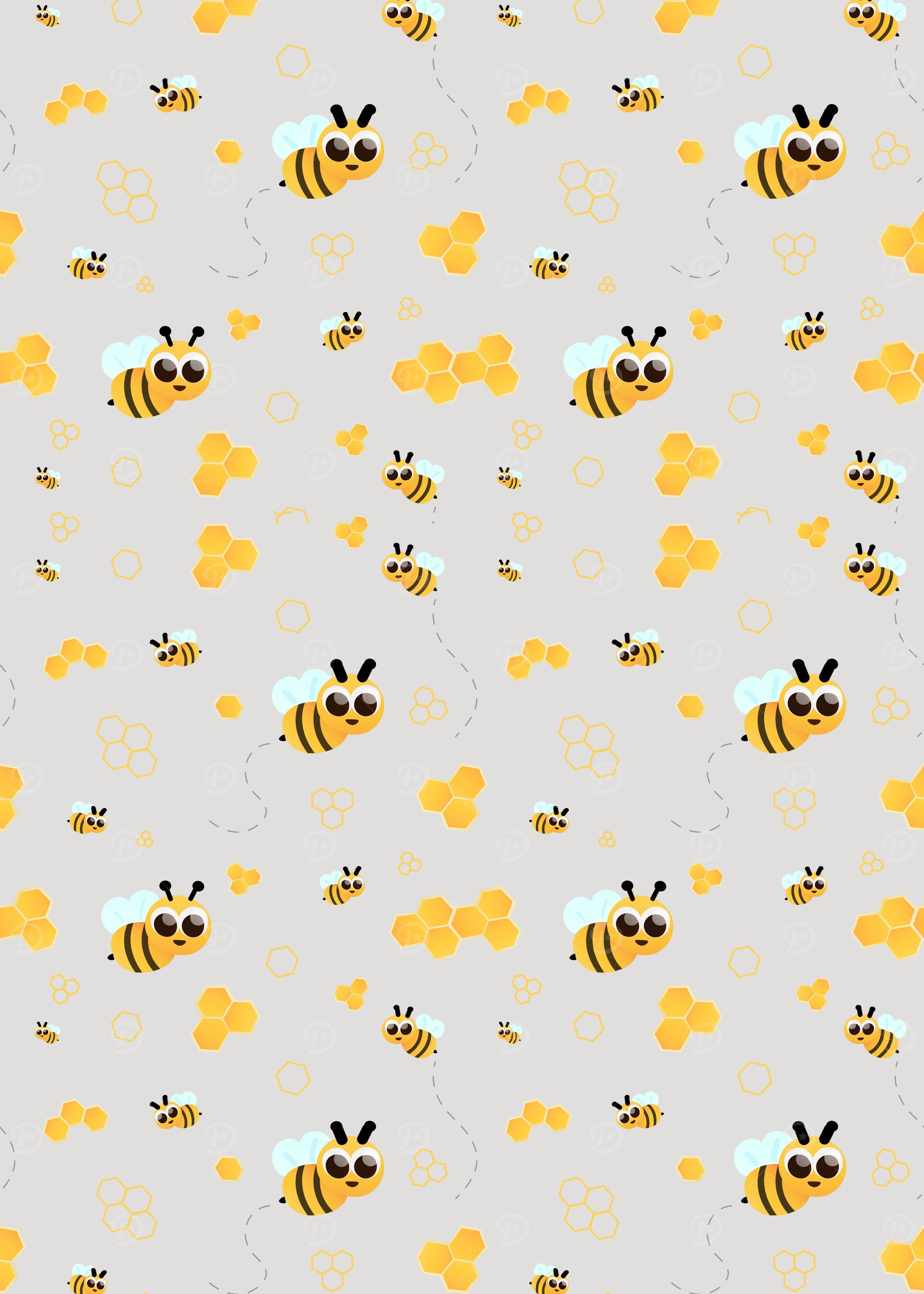 Cute Bee Pattern