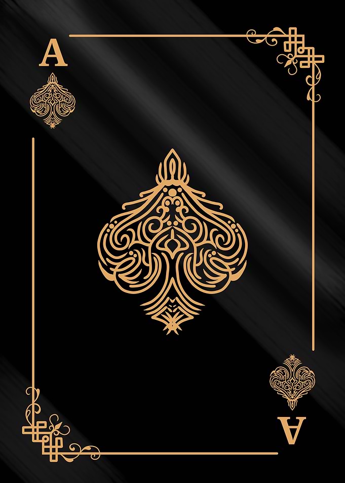 Ace of Spades Card