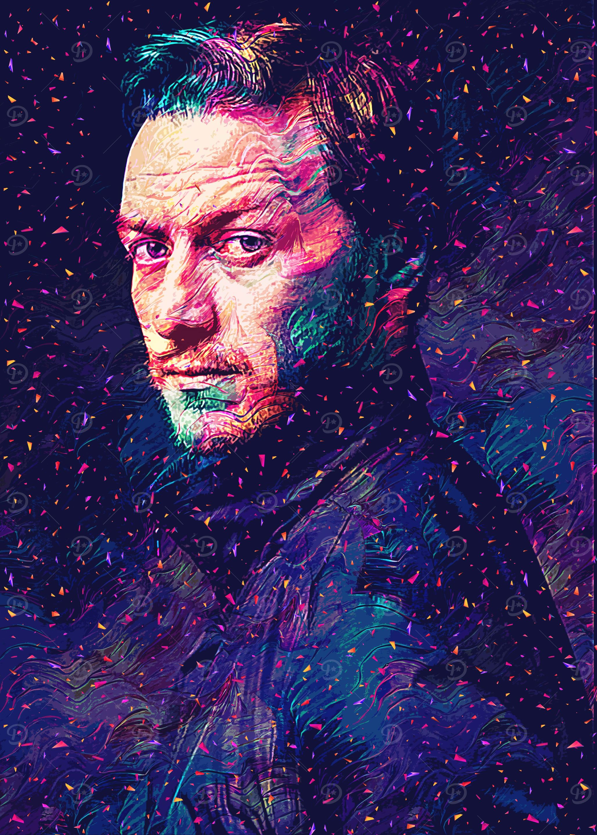 Man with Confident Gaze