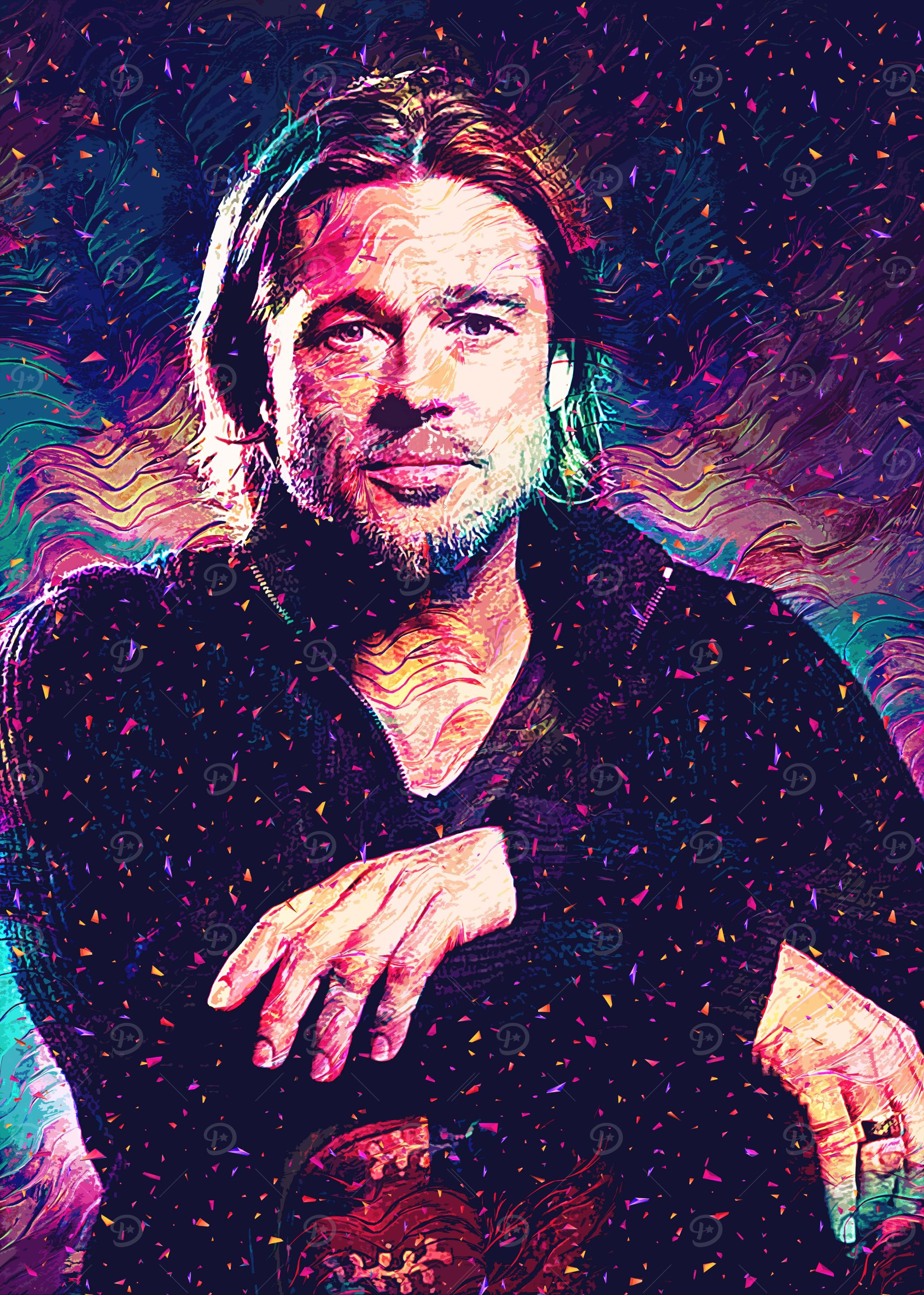Brad Pitt Digital Art