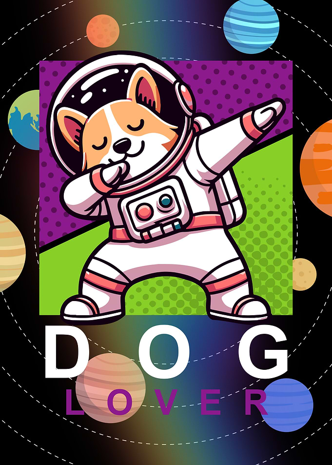 Dog Lover Corgi Dab