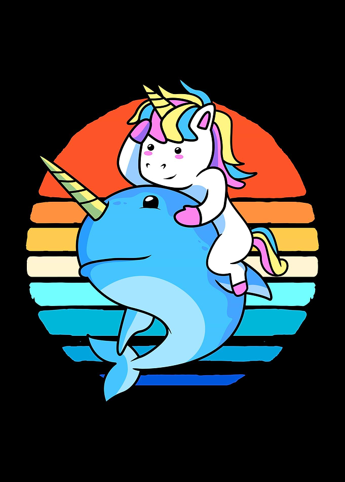Cute Unicorn Narwhal