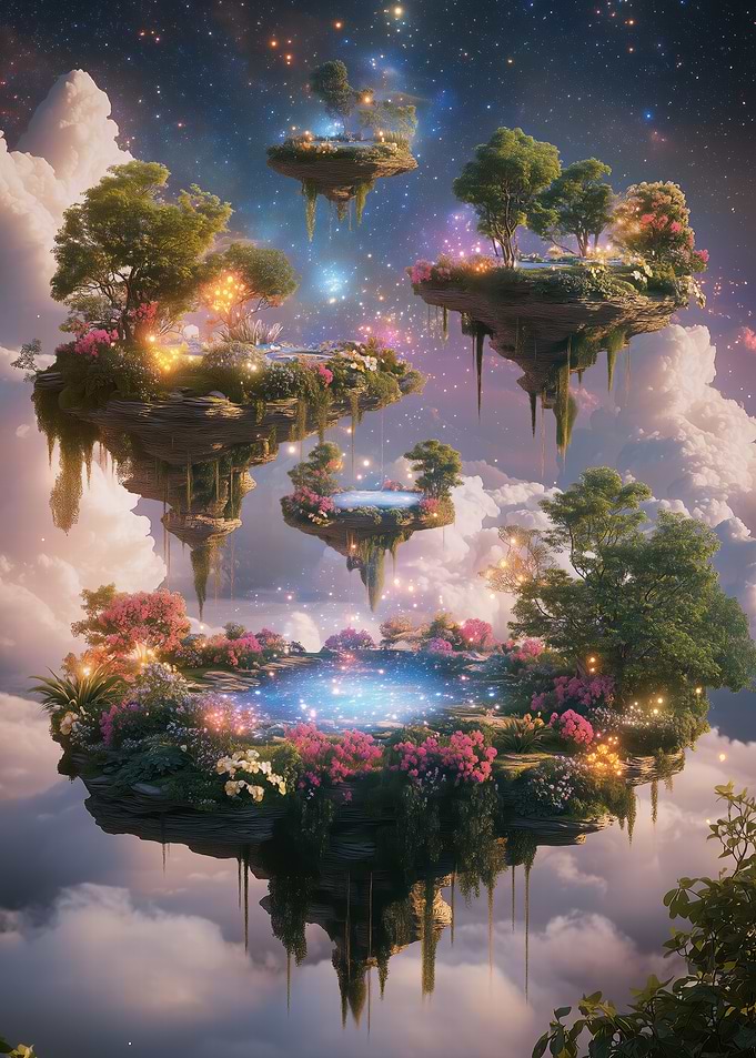 Floating Islands Fantasy
