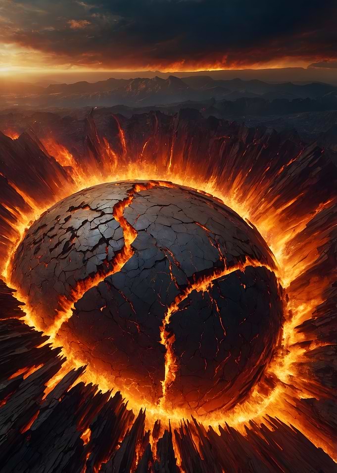 Cracked Planet