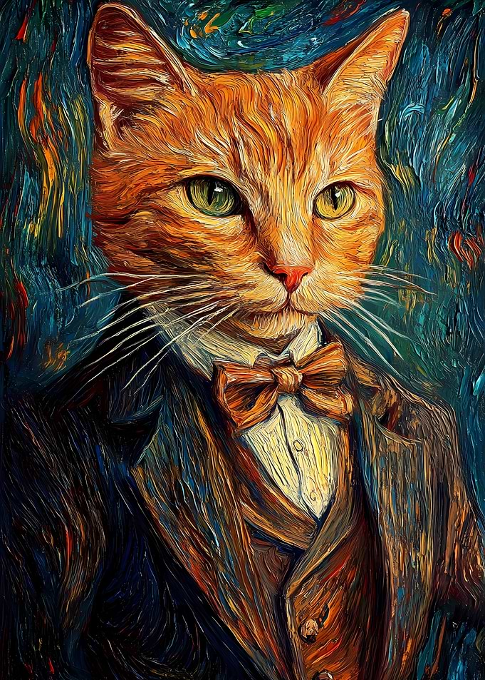 Cat in a Suit