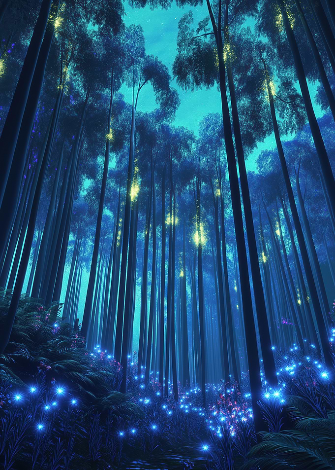 Enchanted Forest Night