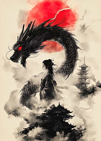 Dragon & Geisha