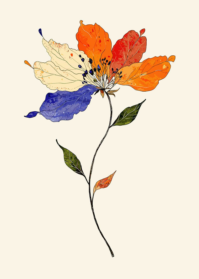 Watercolor Flower Illustration