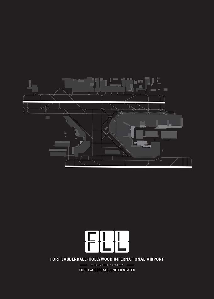 Fort Lauderdale Airport Map