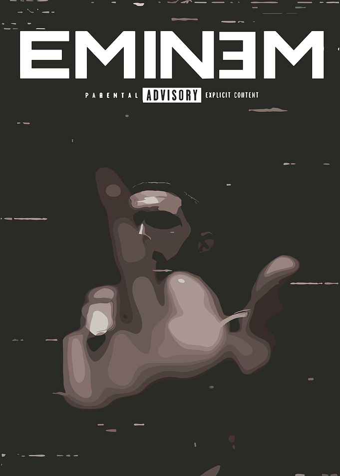 Eminem Rapper Music Poster